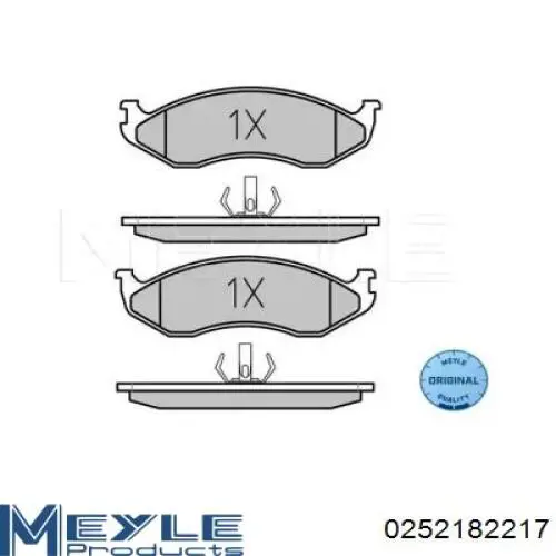 Гальмівні колодки VALEO 301491 ціна, від 26.49 USD