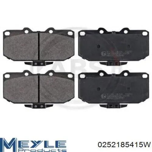 Купити 161182 Power Stop Колодки гальмівні передні, дискові