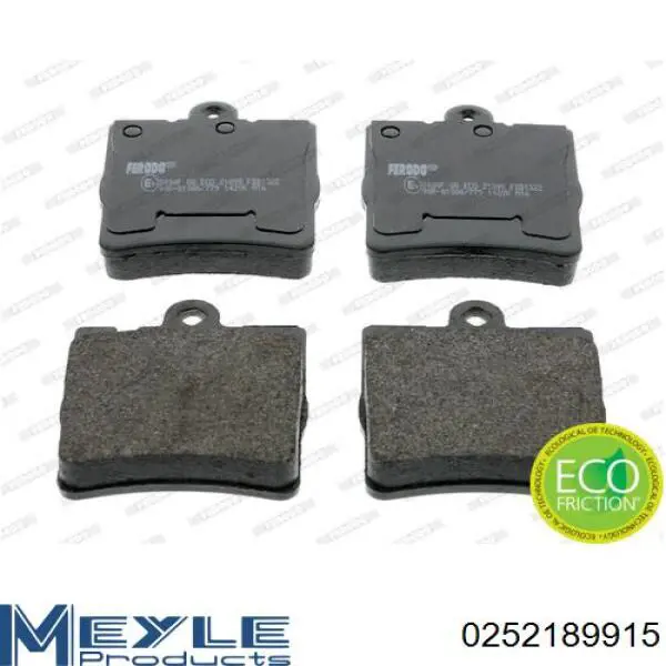 Задні гальмівні колодки Goodrem RM1071 ціна, від 13.10 USD