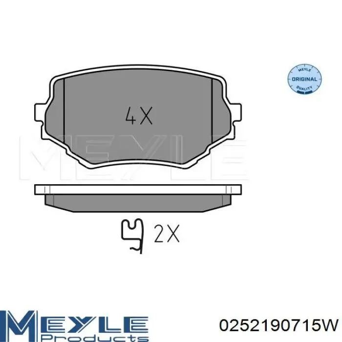 Гальмівні колодки VALEO 302610 ціна, від 14.09 USD