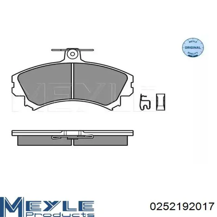 Передні тормозні колодки RD21796STD Rider