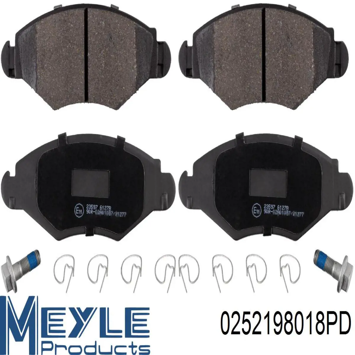 Гальмівні колодки Hi-q SP1891 ціна, від 18.60 USD