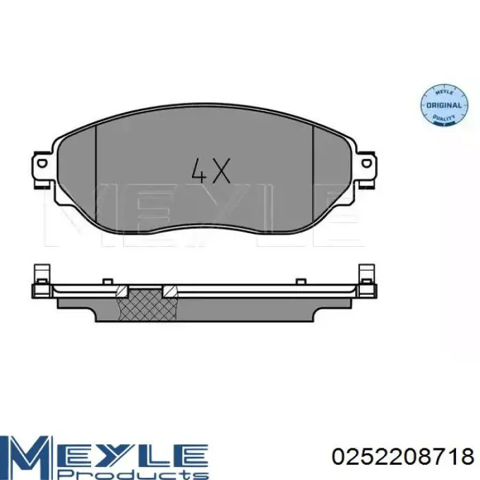 Гальмівні колодки Renault (RVI) 7711946188 ціна, від 37.63 USD