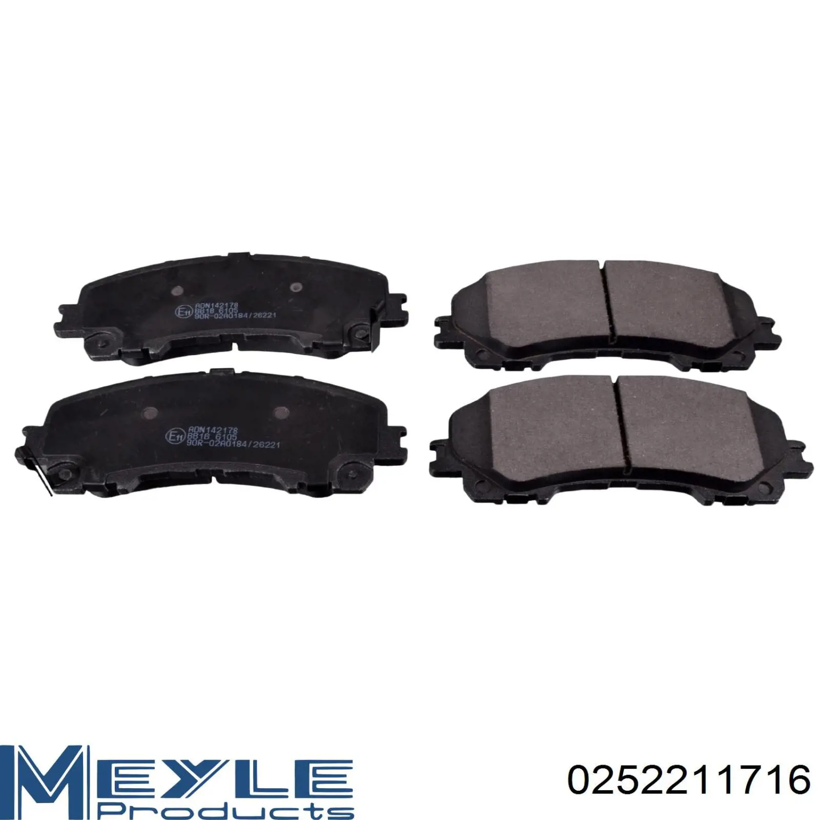 Гальмівні колодки Japko 50164 ціна, від 32.13 USD