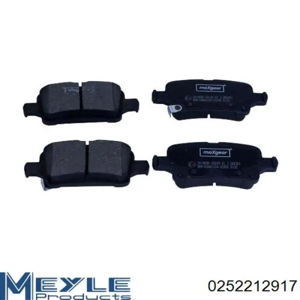 Задні гальмівні колодки Tomex TX1788 ціна, від 31.83 USD
