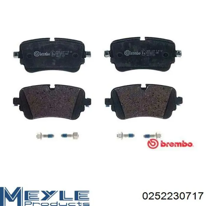 Задні гальмівні колодки 231895 Power Stop