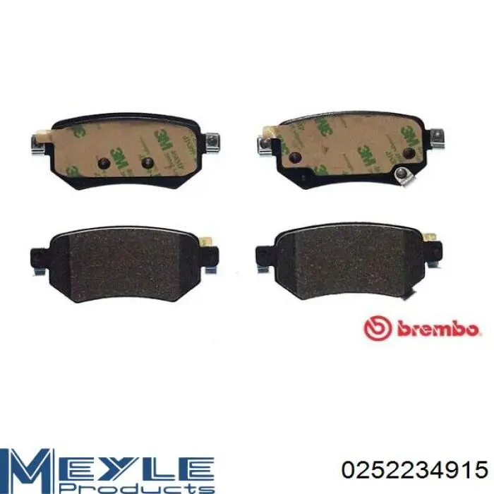 Задні гальмівні колодки Hi-q SP4070 ціна, від 27.70 USD