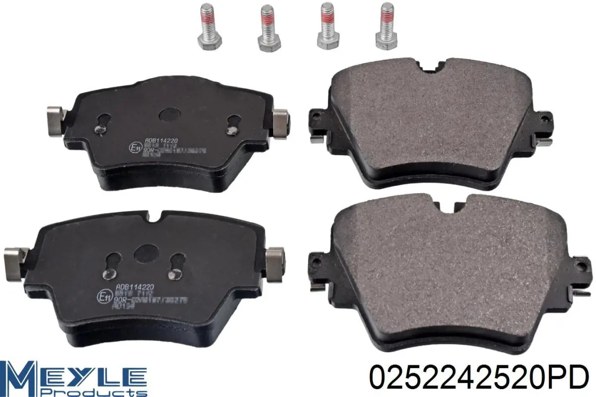 Гальмівні колодки Chrysler 82211460 ціна, від 106.38 USD