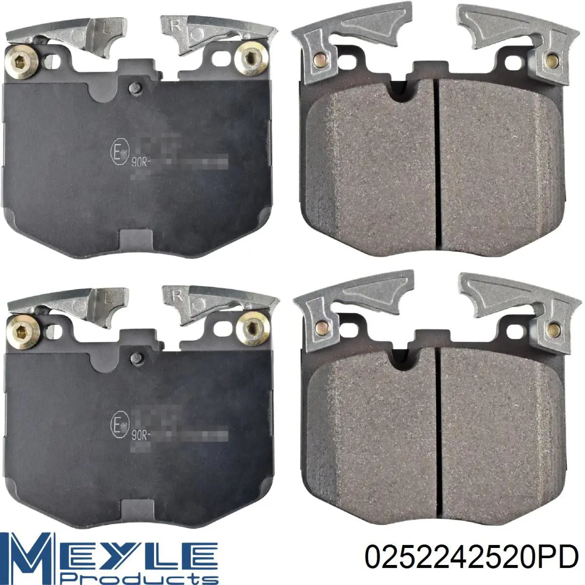 82211460 Chrysler Передні гальмівні колодки