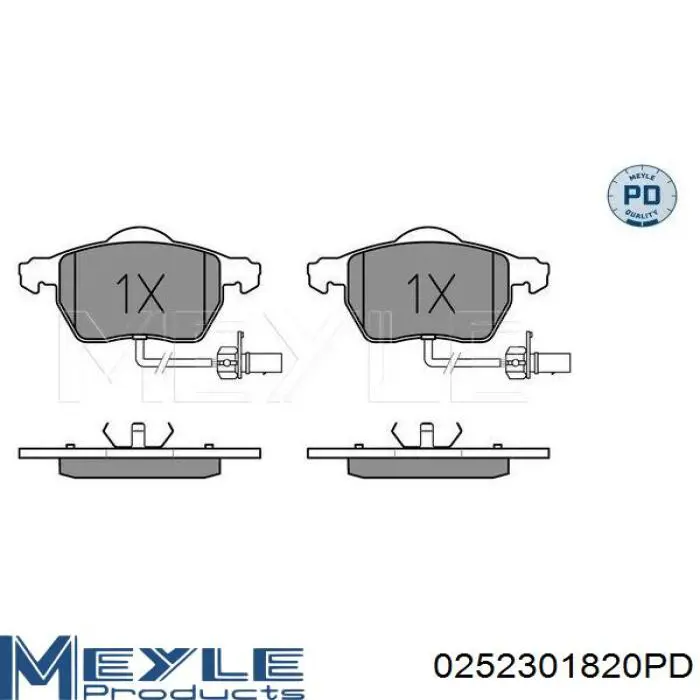 Купити RT2PD16722 Rotinger Колодки гальмівні передні, дискові