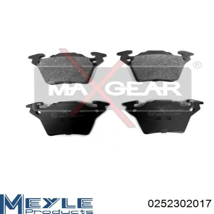 Купити A0004214210 Mercedes Задні колодки