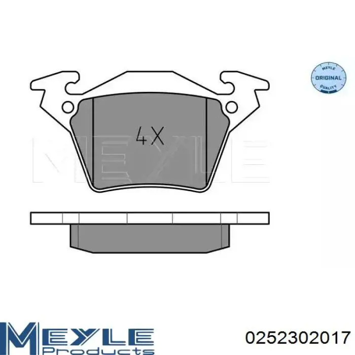 Задні гальмівні колодки GP 101305 ціна, від 12.68 USD