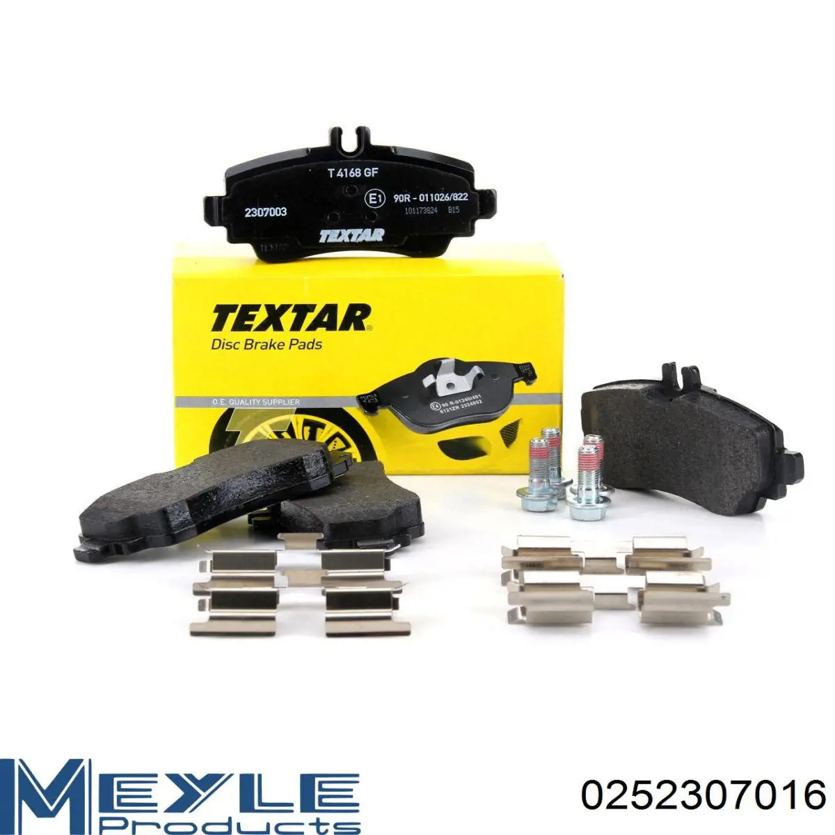 Купити A1684201420 Mercedes Колодки гальмівні передні, дискові