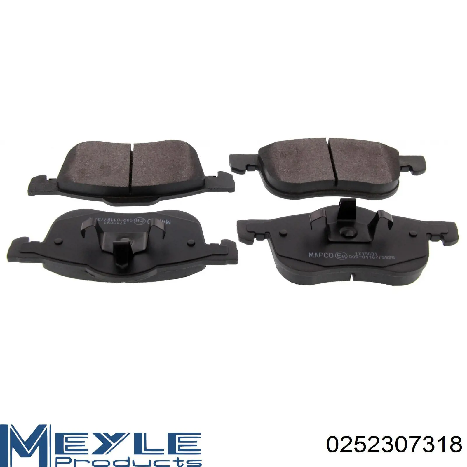 Тормозні колодки VALEO 301479