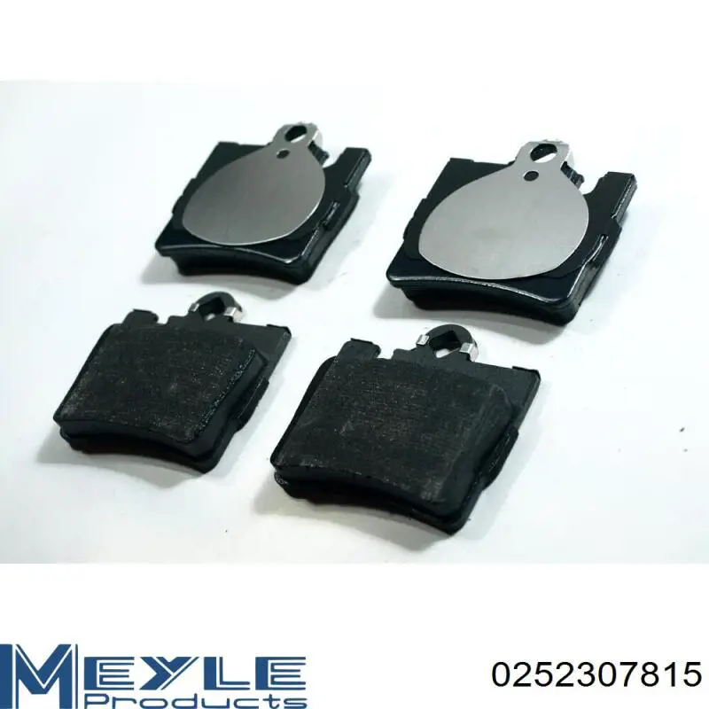 Купити 0252307815 Meyle Задні колодки