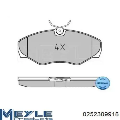 Купити MKD1500 Friction Master Колодки гальмівні передні, дискові