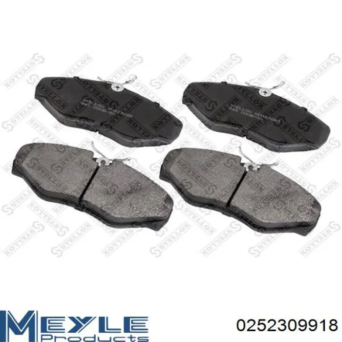 MKD1500 Friction Master Передні гальмівні колодки