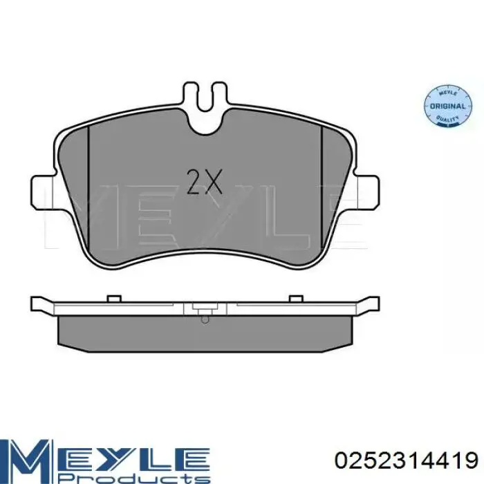 Передні тормозні колодки RP1413 Raiso