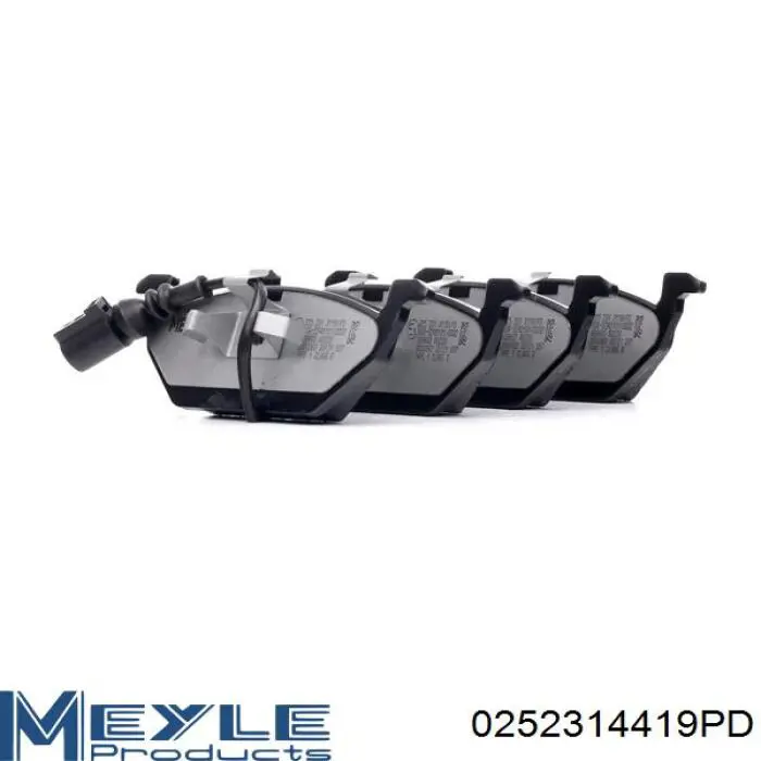 0252314419PD Meyle Передні гальмівні колодки