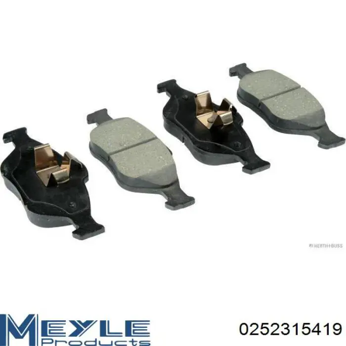 3S4Z9030BA Ford Передні гальмівні колодки