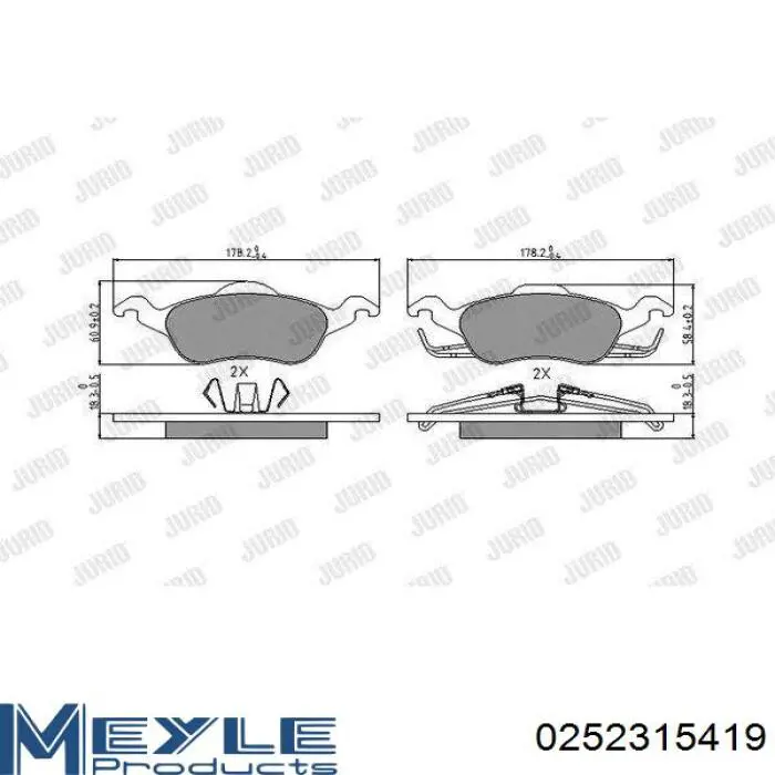 Гальмівні колодки Aplus 71135BAAP ціна, від 19.89 USD