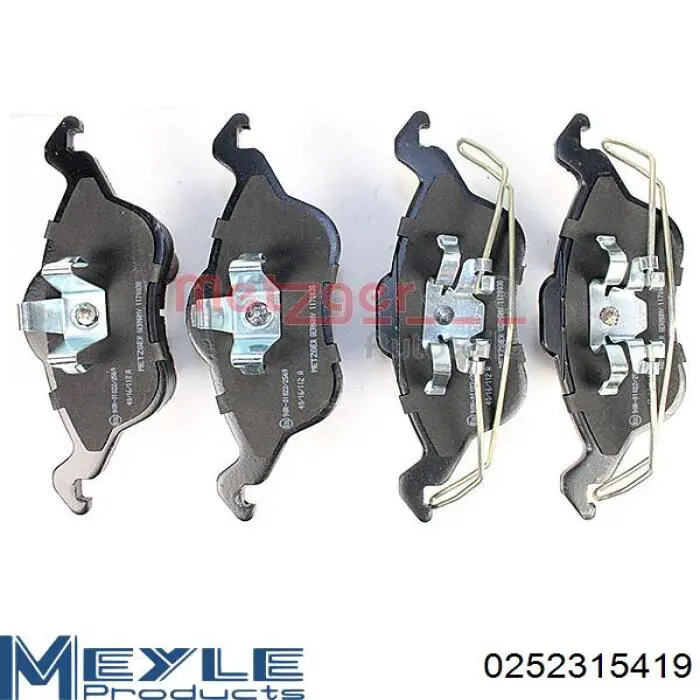 Передні тормозні колодки 3S4Z9030BA Ford