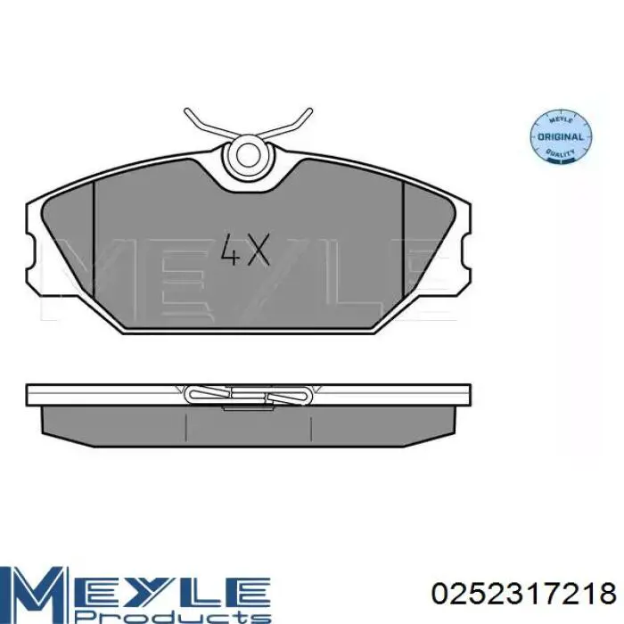 Гальмівні колодки Renault (RVI) 7701209380 ціна, від 18.12 USD