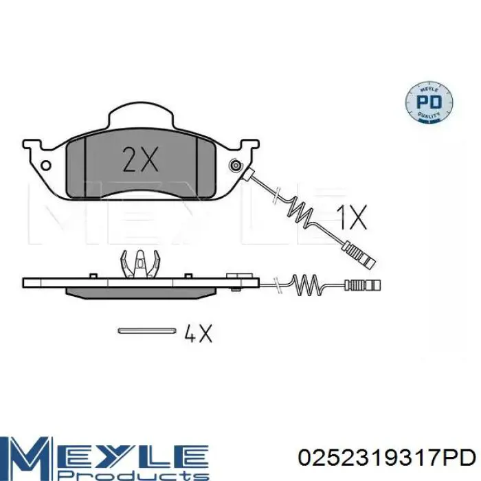 Гальмівні колодки Bosch 986424611 ціна, від 34.36 USD