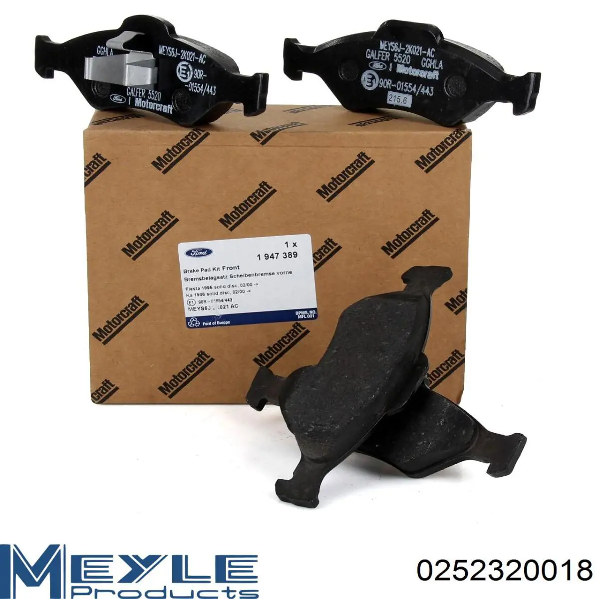Гальмівні колодки Ford 5025929 ціна, від 15.56 USD