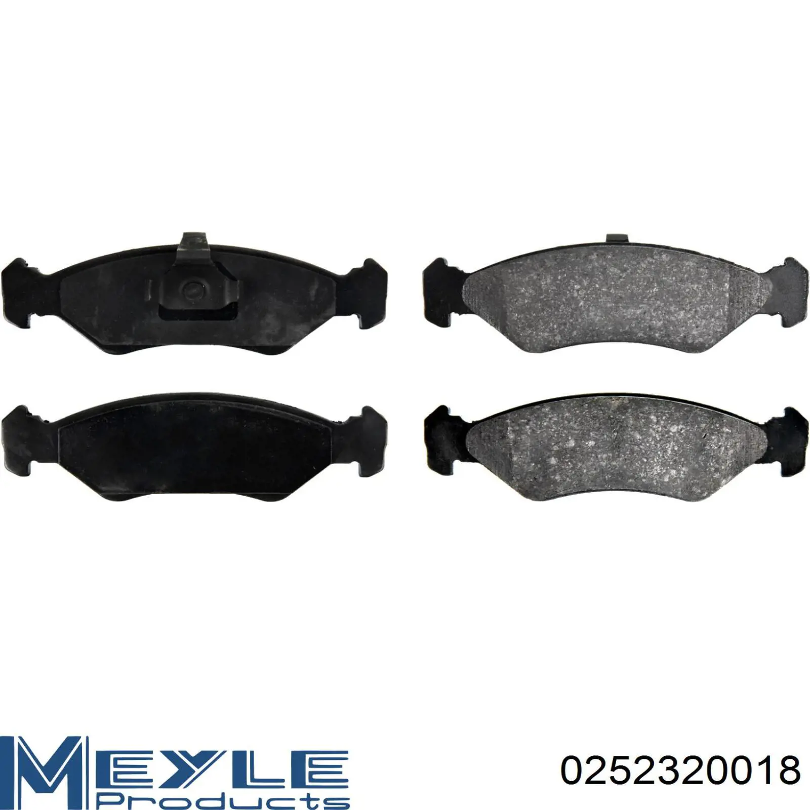 Передні тормозні колодки 5025929 Ford