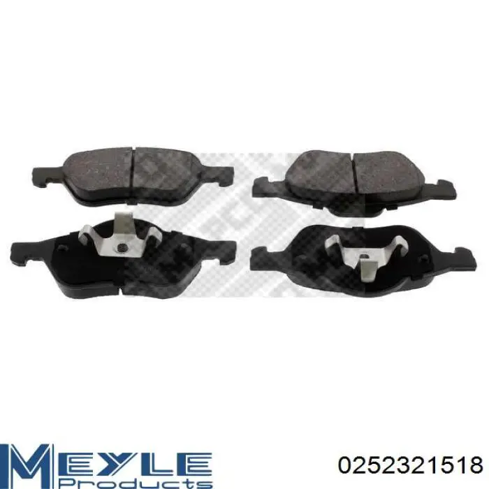 Купити 8660004594 Renault (RVI) Колодки гальмівні передні, дискові