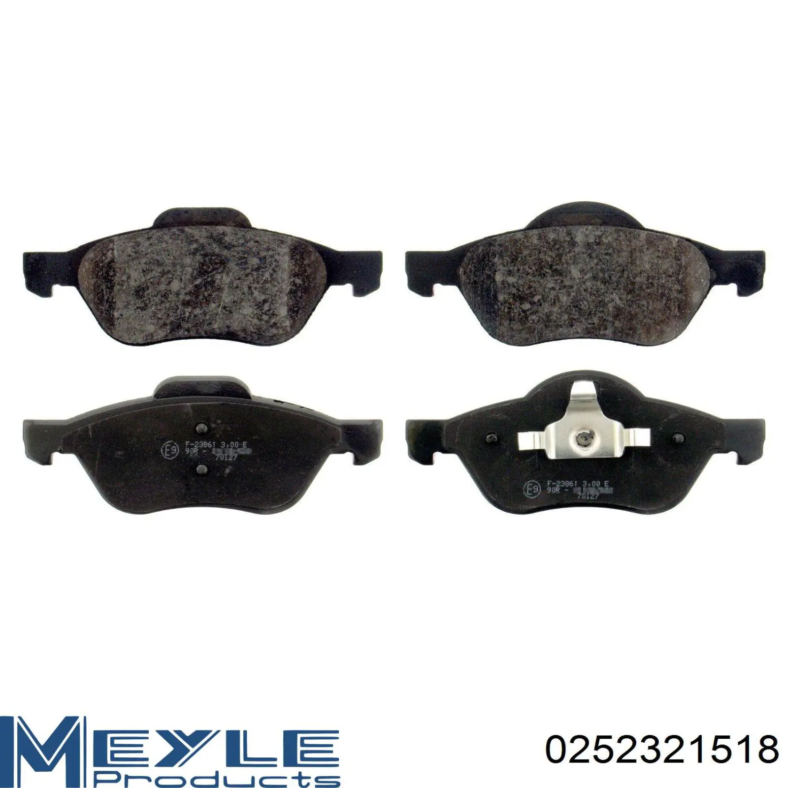 Гальмівні колодки Renault (RVI) 8660004594 ціна, від 22.95 USD
