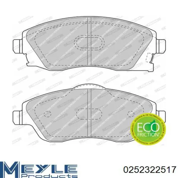 RP1570 Raiso Передні гальмівні колодки