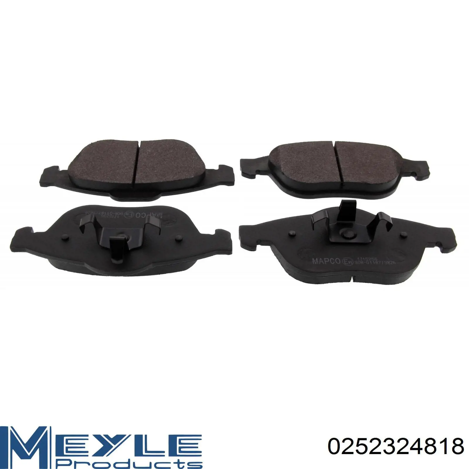 Передні тормозні колодки 8660004764 Renault (RVI)