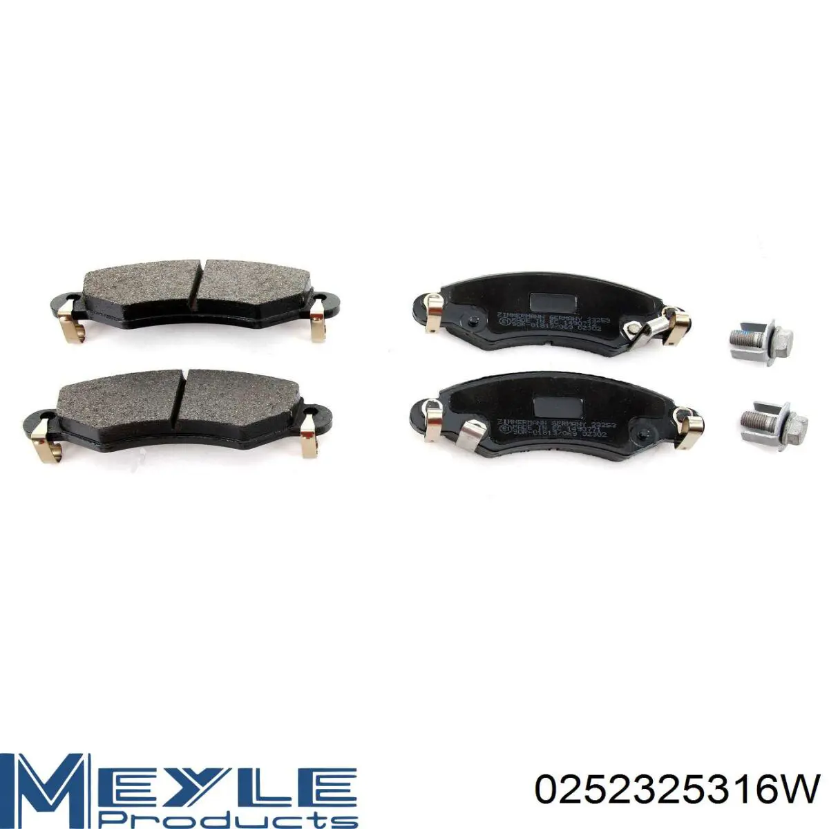 Купити 4706748 Opel Колодки гальмівні передні, дискові