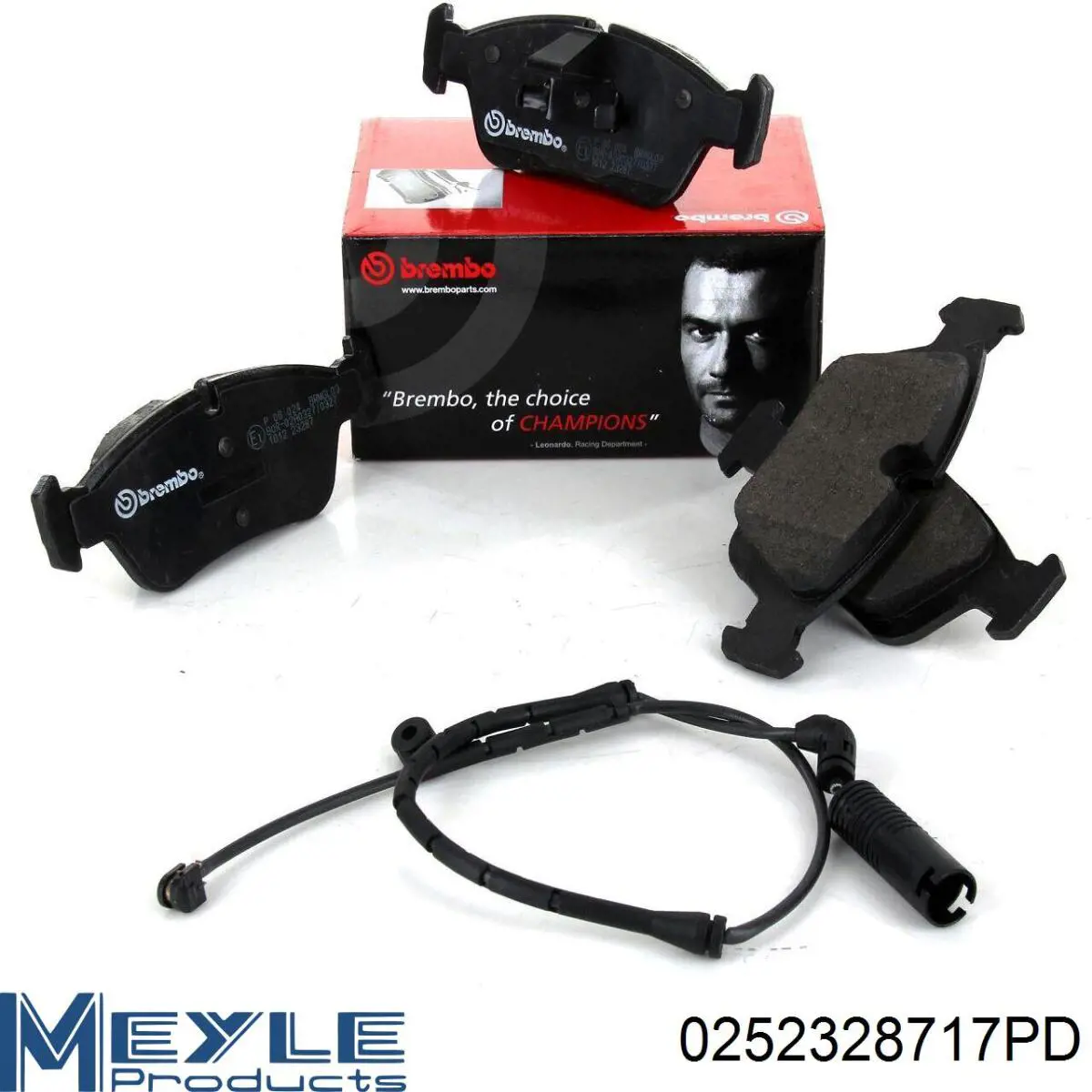 Тормозні колодки Meyle 0252328717PD