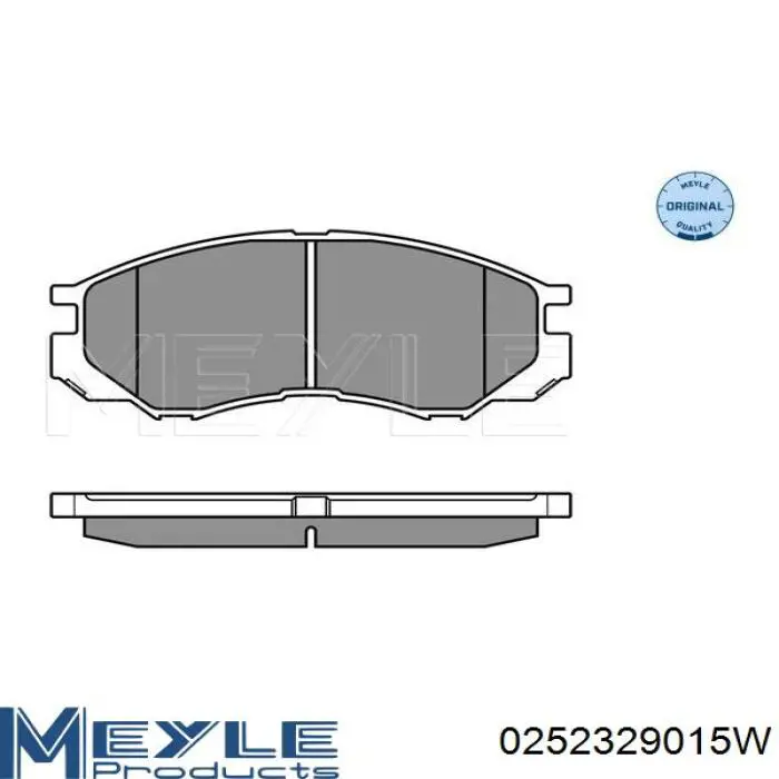Передні тормозні колодки GK0582 CTR