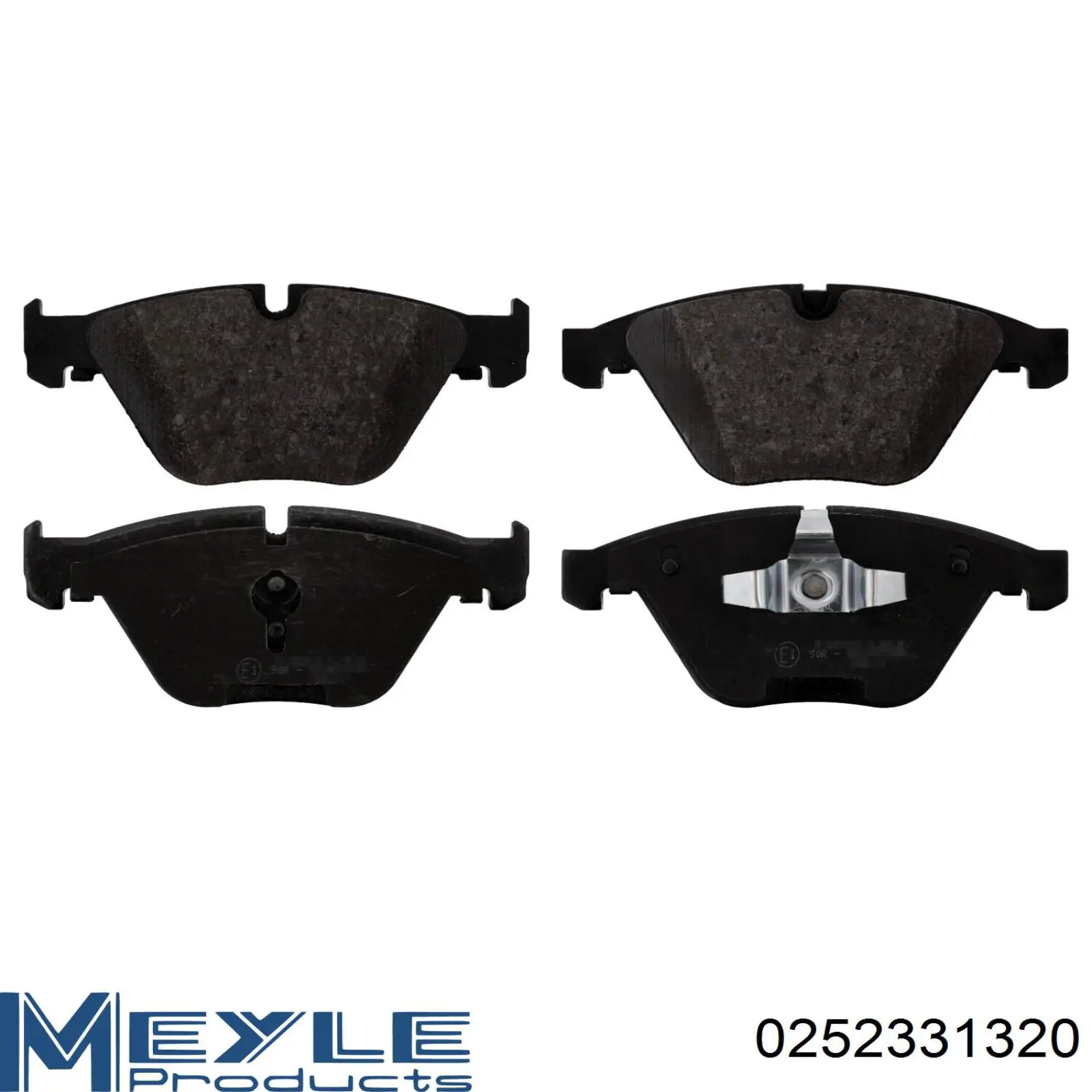 Передні тормозні колодки 252331320 Meyle