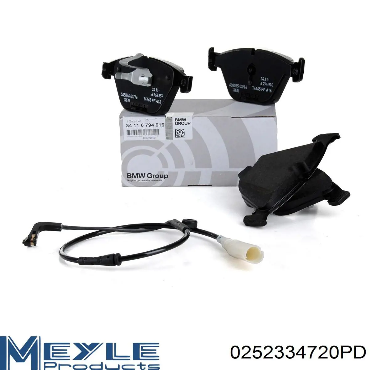 Тормозні колодки Meyle 0252334720PD