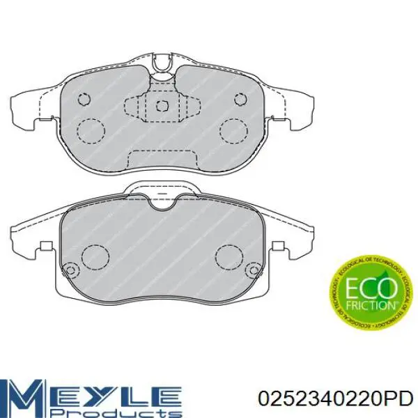 Передні тормозні колодки PF4313 Trialli