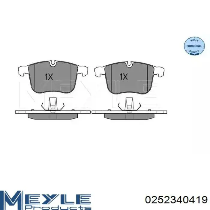 Купити RD330059PRF Rider Колодки гальмівні передні, дискові