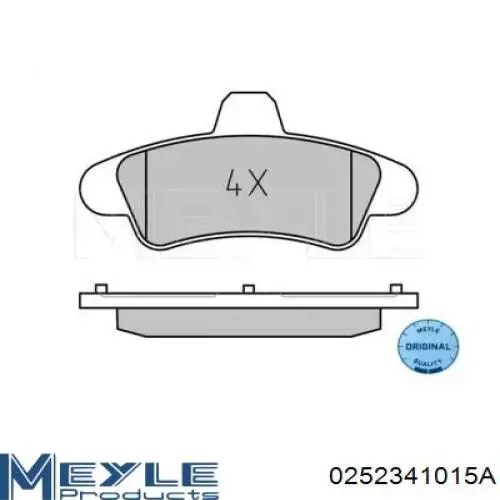 Задні гальмівні колодки JP Group 1563701310 ціна, від 17.11 USD