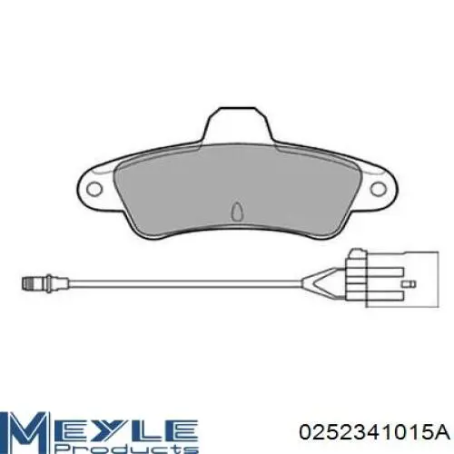 Купити 8221430 Cifam Задні колодки