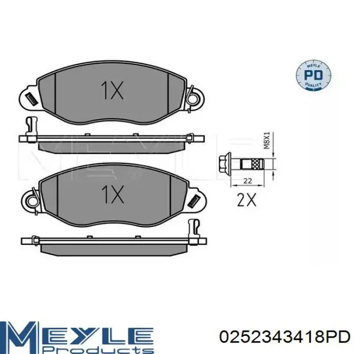 Гальмівні колодки Zilbermann 08051 ціна, від 20.12 USD