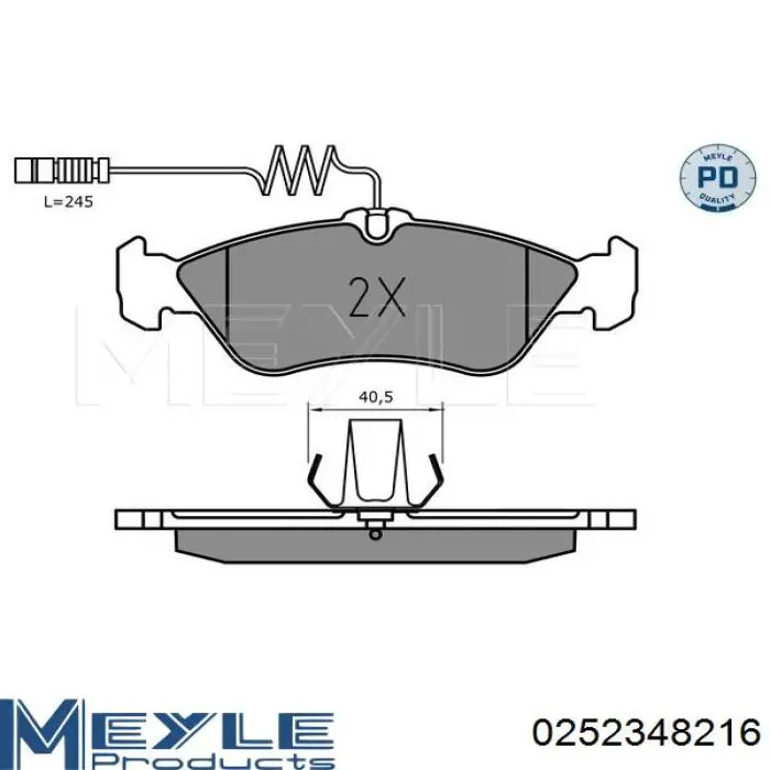Задні гальмівні колодки Daco 323030 ціна, від 13.59 USD
