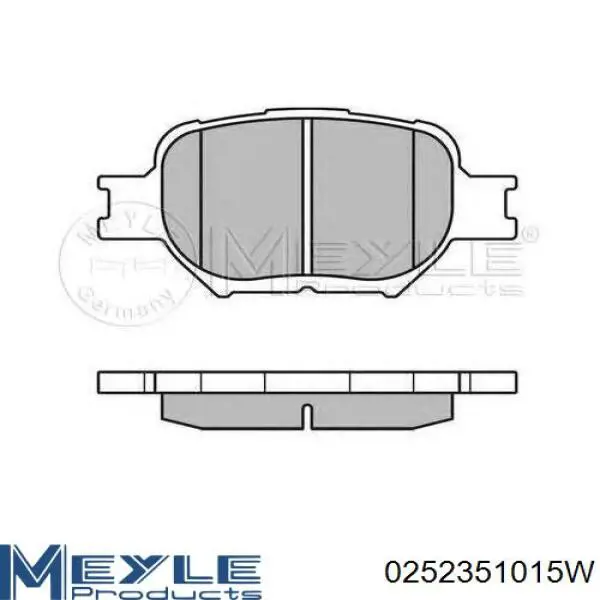 Купити 446552060 Toyota Колодки гальмівні передні, дискові