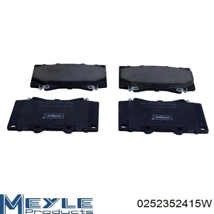 Купити 0446560370 Toyota Колодки гальмівні передні, дискові