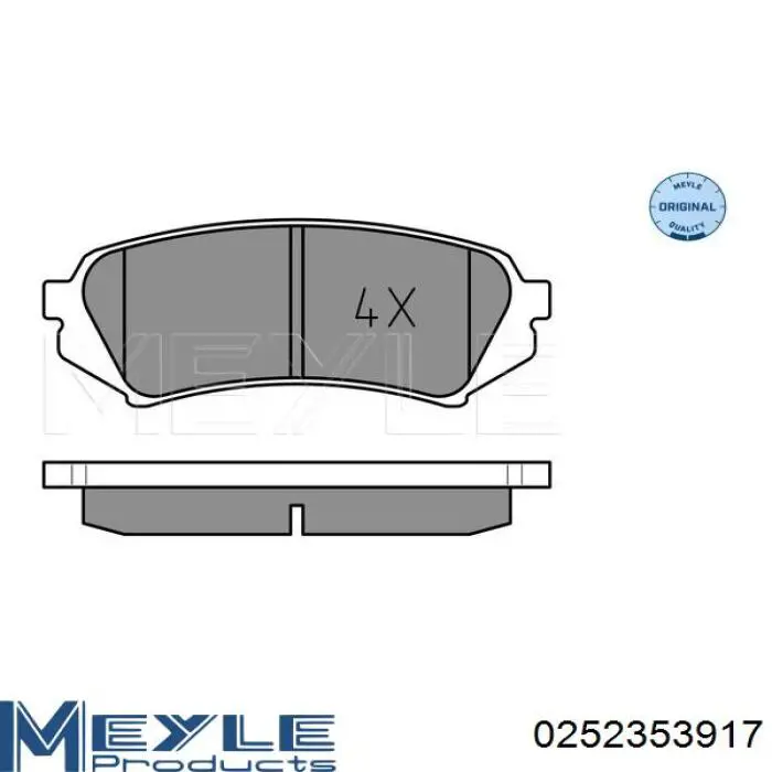 Задні гальмівні колодки Starline BDS178 ціна, від 11.76 USD