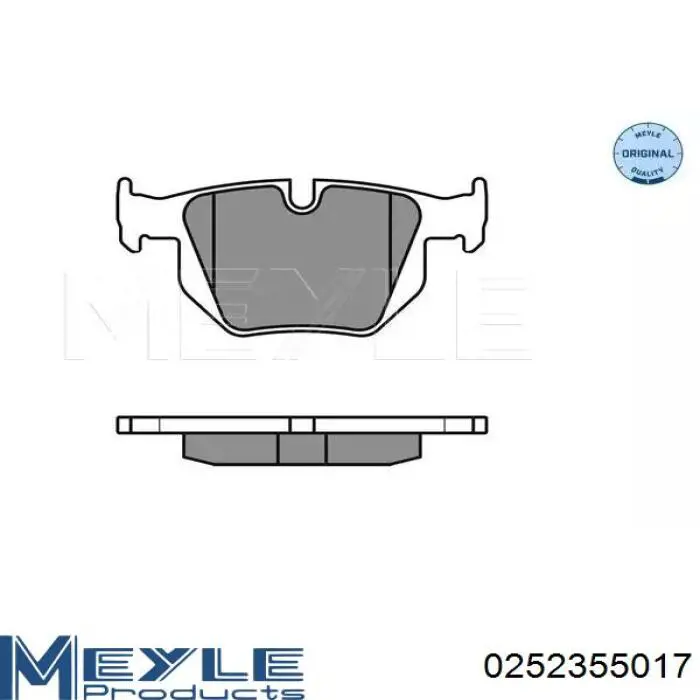 Задні гальмівні колодки BMW 34216790762 ціна, від 38.56 USD
