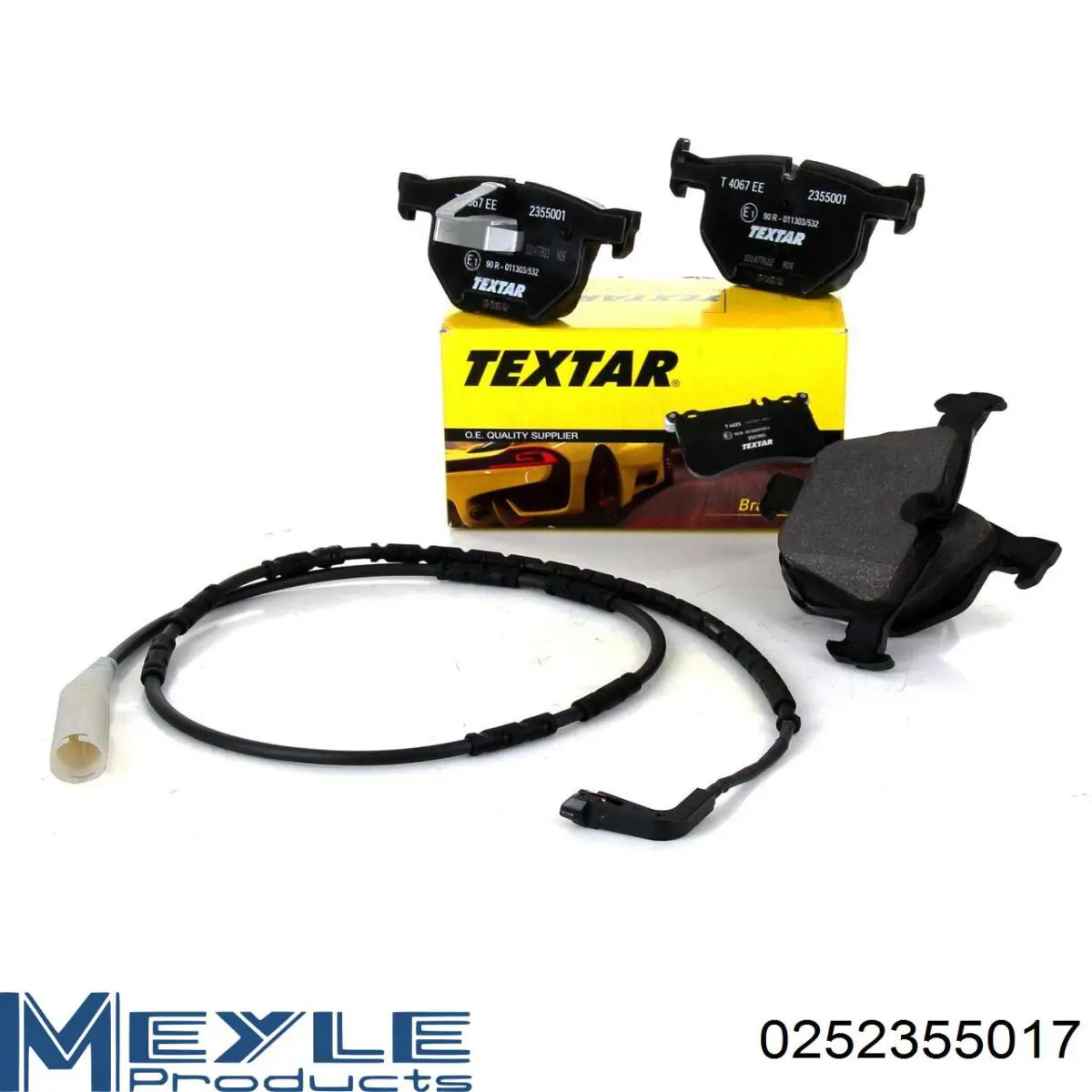 Задні гальмівні колодки Meyle 0252355017 ціна, від 30.46 USD